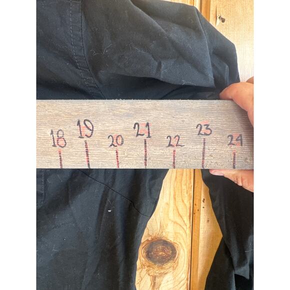 Wrangler Women’s Black Pearl Snap Button Down Shirt Size Large Western Rodeo - Picture 5 of 6